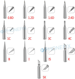 Universal 956 900M-T-B 900M-T-I T-IS T-D Soldering Station Soldering Iron Tip Sting Welding Tools Head Ponta de ferro de solda