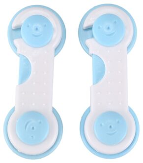 Universal Adhesive/Kindveilige/Babyproof Kastdeur & Kast Lock & Koelkast Lade (2 Stuks)