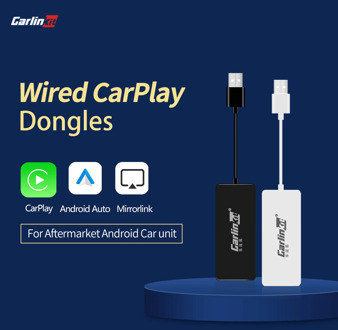 Universal Apple CarPlay Android Auto Smart Link USB Dongle for Android Stereo Head Unit Support Mirror-link IOS13 IOS14 Carplay