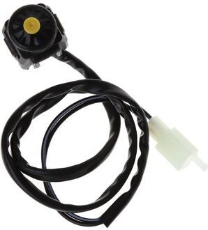 Universal Atv Motorfiets Dual Sport Dirt Quad Start Horn Doden Off Stop Switch Knop Motor Accessoires geel