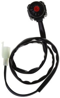 Universal Atv Motorfiets Dual Sport Dirt Quad Start Horn Doden Off Stop Switch Knop Motor Accessoires Rood