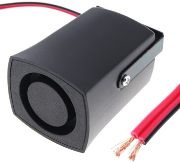 Universal Black 12V 105dB Auto Omkeren Alarm Back Up Hoorn Waarschuwing Pieper Buzzer Speaker Voor Motorfiets Cars Voertuigen