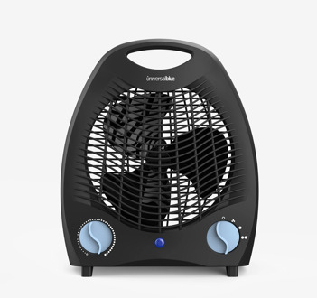 Universal Blue vertical heater power 1000W 2000W portable heater function adjustable thermostat fan