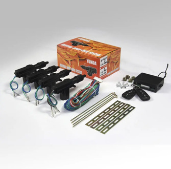 Universal Car Door Lock Keyless Entry System Remote Central Control Locking Kit with Trunk Release Button