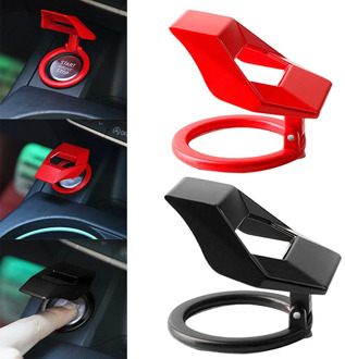 Universal Car Engine Start Stop Switch Button Cover Decorative Trim Sticker Car Accessories Engine Start Stop Switch Cover 2020