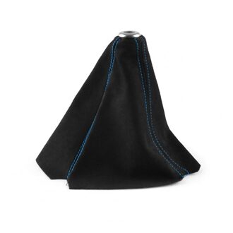 Universal Car Gear Shift Kraag Faux Lederen Stick Knop Cover Boot Gaiter Accessoires Blauw