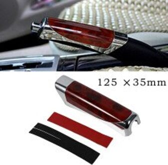 Universal Car Red Carbon Fiber Stijl Handrem Cover Protector Accessoires Automotive Goederen Auto Accessoires Auto Interieur Decor