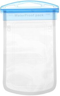 Universal Clear Waterdichte Telefoon Case Tas Onderwater Cover Pouch Waterdichte Telefoon Cover Sporttas 18X10cm