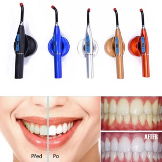 Universal Dental Wireless Cordless LED Cure Curing Light Lamp 2000mw EU/US Plug