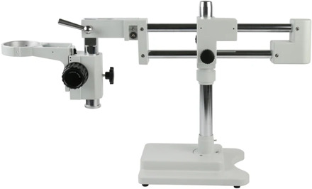 Universal Double Boom Lab Industrial Zoom Trinocular Stereo Microscope Holder Bracket Arm Stand 76mm Microscopio Accessories