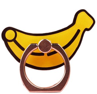 Universal Fruit Telefoon Houder Sluiting Mount Grip Stand Socket 360 Graden Finger Ring Voor Iphone X 8 7 Plus Xiaomi htc H05