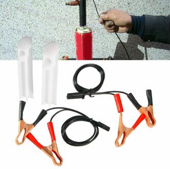 Universal Fuel Injector Flush Cleaner Adapter Diy Kit Car Cleaning Tool + Nozzle