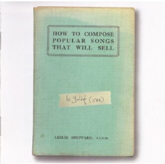 Universal How To Compose Popular Songs That Will Sell - Bob Geldof