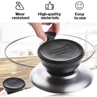 Universal Keuken Kookgerei Vervanging Pan Deksel Handvat Pot Pan Cover Circulaire Holding Knop Schroef Handvat