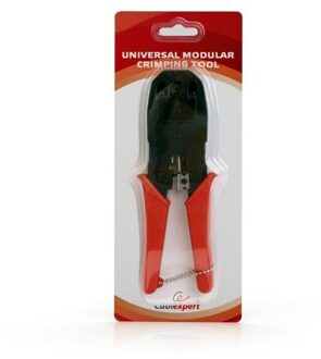 Universal modular crimping tool, RJ45 / RJ12 / RJ11