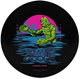 Universal Monsters Creature From The Black Lagoon Round Bath Mat