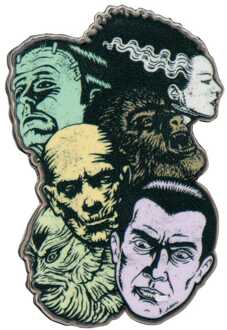 Universal Monsters Pin Badge Limited Edition