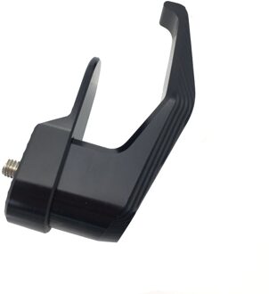 Universal Motorcycle Cnc Aluminium Bws Haak Lat Base Haak Helm Bagage Tas Hangen Haken Voor Yamaha Bws X 125 Bws zwart