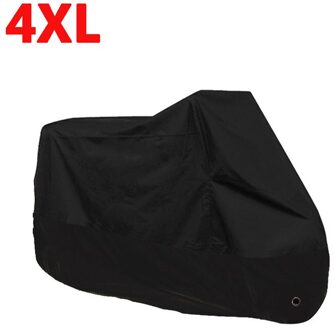 Universal Motorcycle Cover 5 Zwart Maat M L Xl 3XL 4XL Voor Waterdichte Stofdicht Fiets Scooter Outdoor Uv Protector Mtb fiets