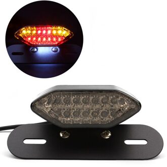 Universal Motorcycle Led Brake Knipperlichten Geïntegreerde Staart Lampen Motor Omkeren Indicator Accessoires