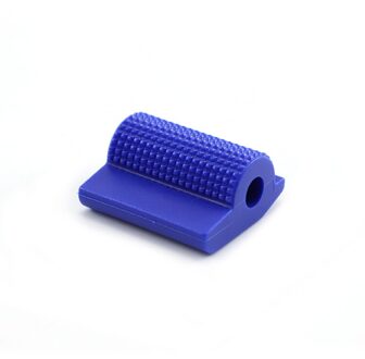 Universal Motorcycle Shift Versnellingspook Pedaal Rubber Cover Schoen Protector Foot Peg Teen Gel Voor Honda Kawasaki Yamaha Ktm Accessoire Blauw