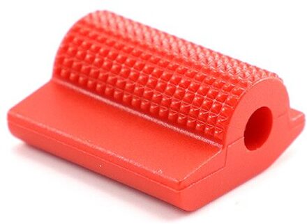 Universal Motorcycle Shift Versnellingspook Pedaal Rubber Cover Schoen Protector Foot Peg Teen Gel Voor Honda Kawasaki Yamaha Ktm Accessoire Rood