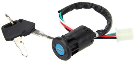 Universal Motorrijwiel Contactslot Sleutel Met Draad Voor Chinese 50cc 70cc 90cc 110cc Atv Quad Dirt Bikes Accessoires