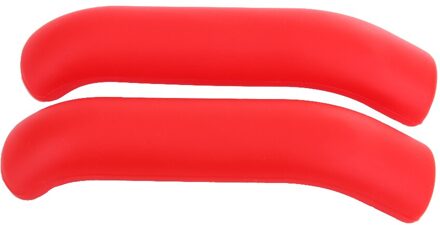 Universal Mountain Road Bike Fiets Dode Vlieg Rem Handvat Mouw Proctector Cover Van Siliconen Remhendel Bescherming Rood