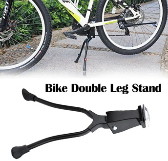 Universal MTB Bike Cycling Parking Kick Stands Leg Rack Brace Mount Double Leg Side Support Bicycle Cycling Parts Accessories