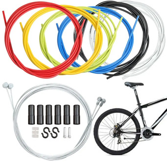 Universal MTB Mountain Bike Road Bicycle Brake Shift Cable Wire Tube Accessory Gear Wire Pipe Brake Line Tube Housing