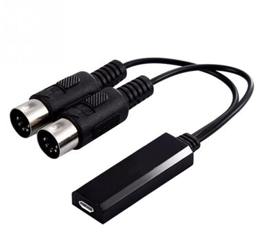 Universal Music Instrument 5 Pin Kabel Draadloze Bluetooth Hifi Elektrische Piano Stabiele Converter Midi Adapter Audio Studio
