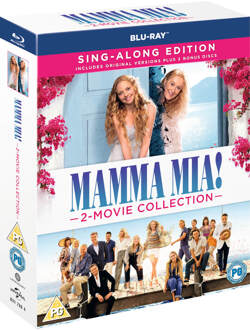 Universal Pictures Mamma Mia! 2-filmcollectie - meezingeditie (Blu-ray + 2 bonus disks)