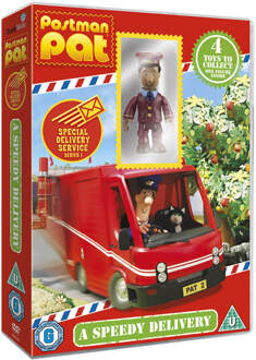 Universal Pictures Postman Pat: Special Delivery Service - A Speedy Delivery (Includes Jay Bains Figurine)