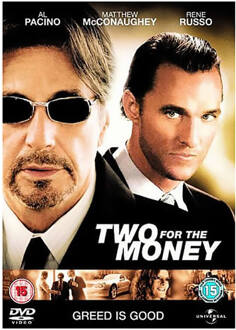 Universal Pictures Two For The Money Dvd