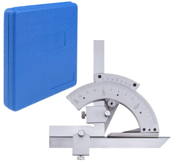 Universal Protractor 0-320 Degree Precision Goniometer Angle Measuring Finder Ruler Tool Roller Woodworking Measuring Tools