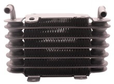 Universal Racing auto en Motorfiets Motor Kleine Brandstof Oliekoeler zilver 8mm