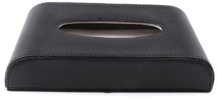Universal Red Leather Auto Tissue Box Cover Servet Papier Houder Handdoek TYPE1