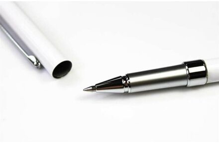 Universal stylus pen and Ordinary ball-point pen for Capacitive Screens-White - small