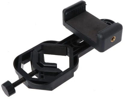 Universal Universal Cell Phone Adapter with Spring Clamp Mount Monocular Microscope Accessories Adapt Telescope Mobile Phone