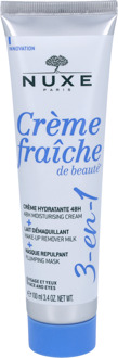 Universalcrème Nuxe Creme Fraiche 3-in-1 Face Cream & Cleanser & Mask 100 ml