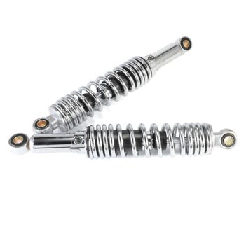 Universalia 320Mm 12Mm Eye Motorfiets Accessoires Air Schokdemper Achterwielophanging Voor Yamaha Motoren Scooter Atv Quad D30 donker grijs