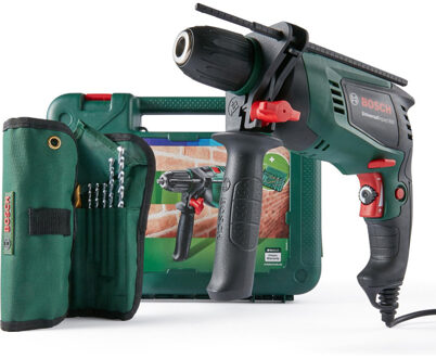 Universalimpact 800 - Klopboormachine - 800 Watt- Incl. Extra 19 Delige Tin-wrap Borenset