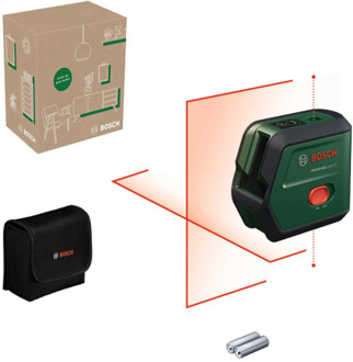 UniversalLevel 2 Kruislijnlaser | Incl. 2x Alkaline LR06/AA + Opbergetui - 0603663FZ0