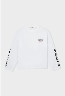 Universe longsleeve tee Wit - M