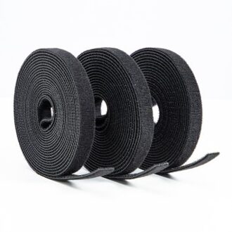 Universeel klittenband (zwart)