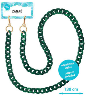 Universeel telefoon koord ketting - Jade Groen - One size