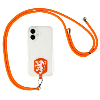 Universeel telefoonkoord - Oranje Leeuwin - One size