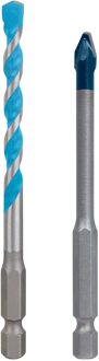 Universeelboor HEX-9 MultiConstruction + HEX-9 Tegelboor Hard Ceramic | 6mm - 2608902366