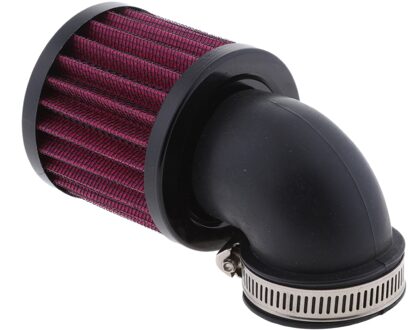 Universele 1-3/4 ''Inner Dia Motorfiets Scooter Air Cleaner Intake Filter Aluminium & Rubber Wasbare en herbruikbare