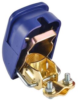 Universele 1 Paar 12V Quick Release Batterij Terminals Klemmen Voor Auto Caravan Boot Motorfiets Auto-Styling Auto Accessoires blauw